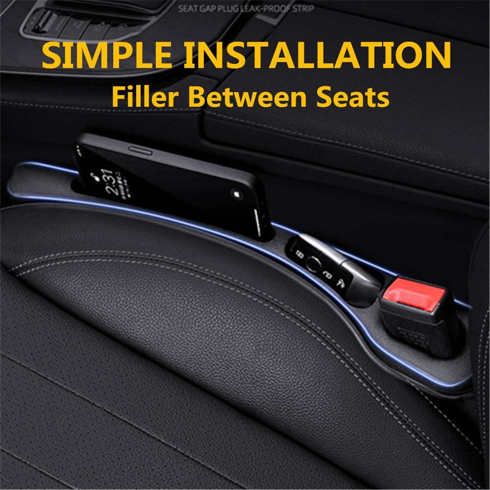 Car Accessories Website - حشوة فجوة مقعد السيارة 2X لتزيين