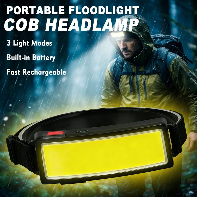 Led Headlight Bulbs - مصباح أمامي LED قوي بتقنية COB