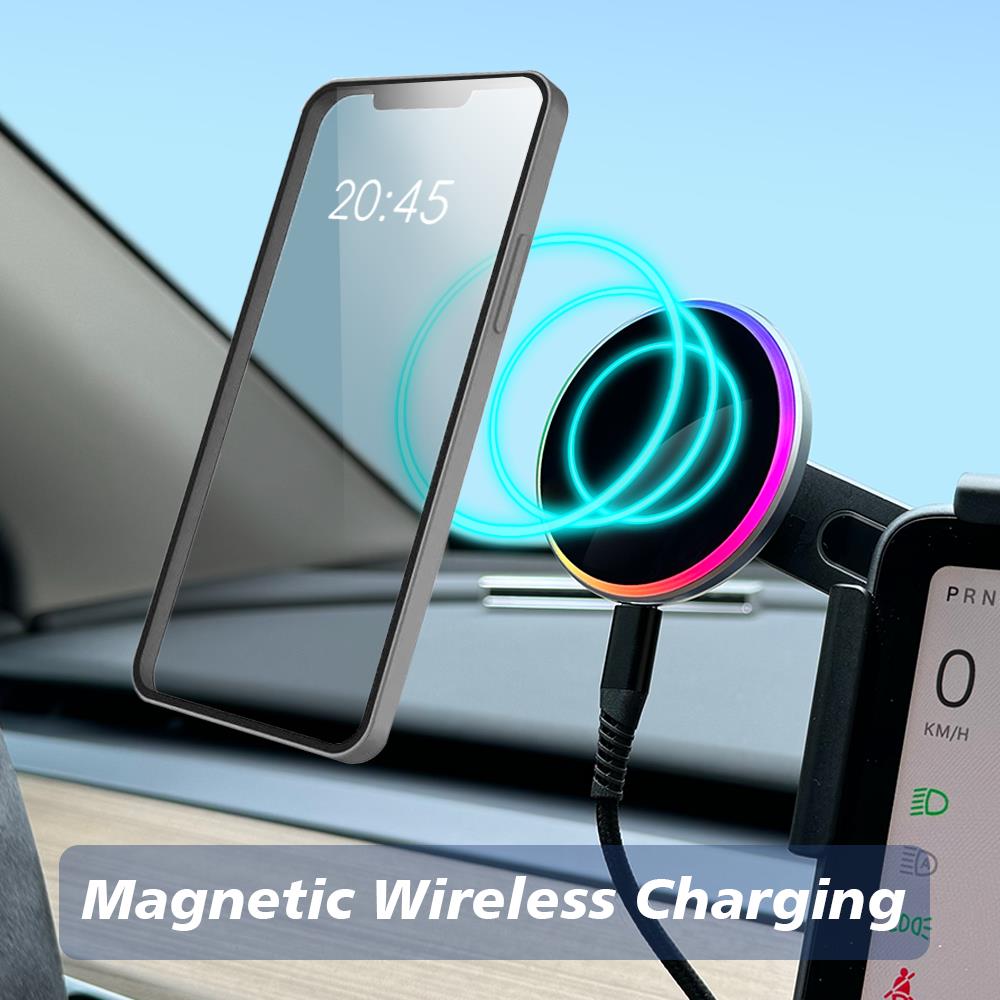 Wireless Car Charger - حامل هاتف للسيارة متوافق مع الشاحن