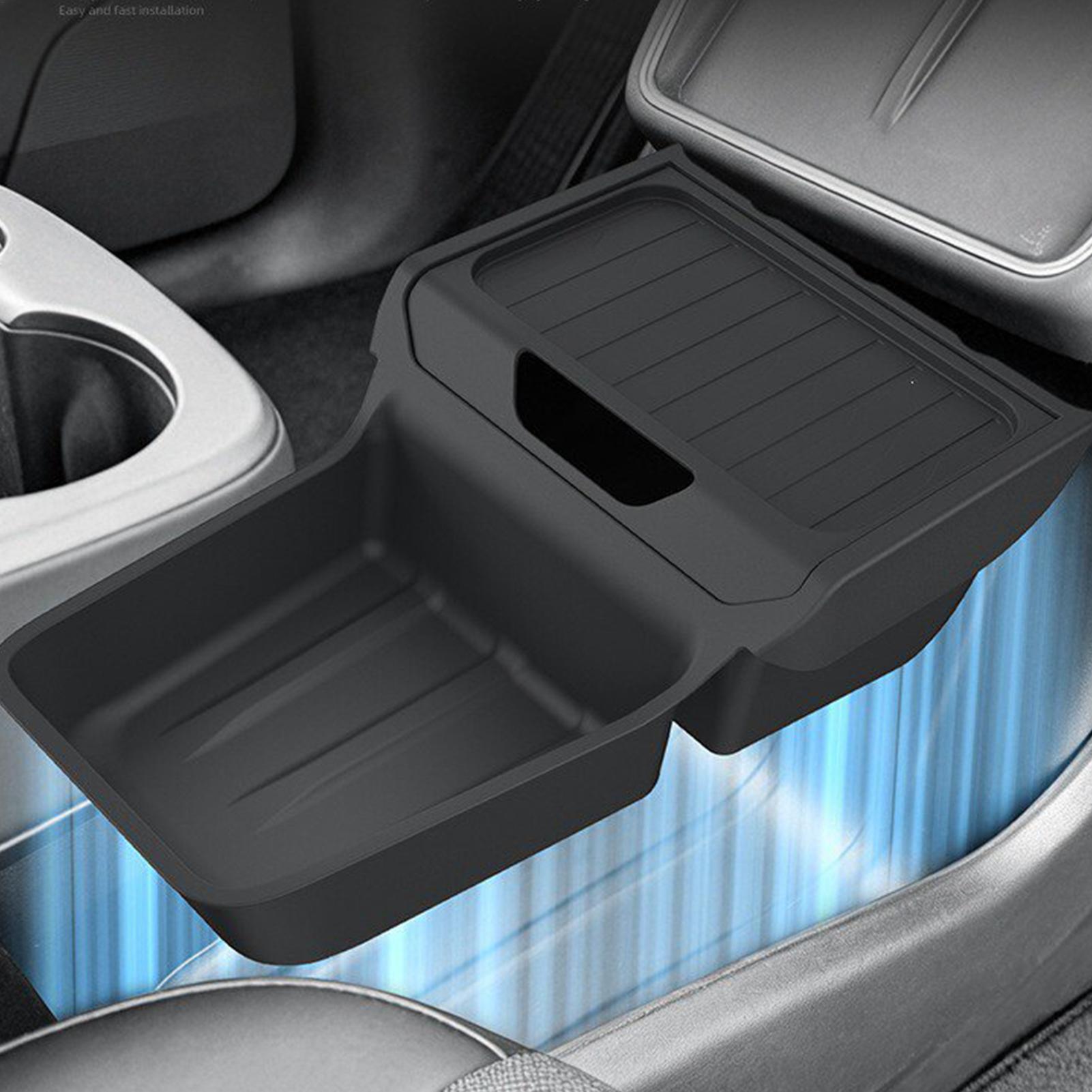 Car Seat Organizer - منظم تخزين مركزي للسيارة سهل التركيب،