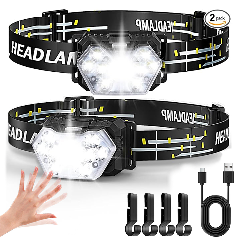 Led Headlight Bulbs - مصباح أمامي LED قوي مع مستشعر