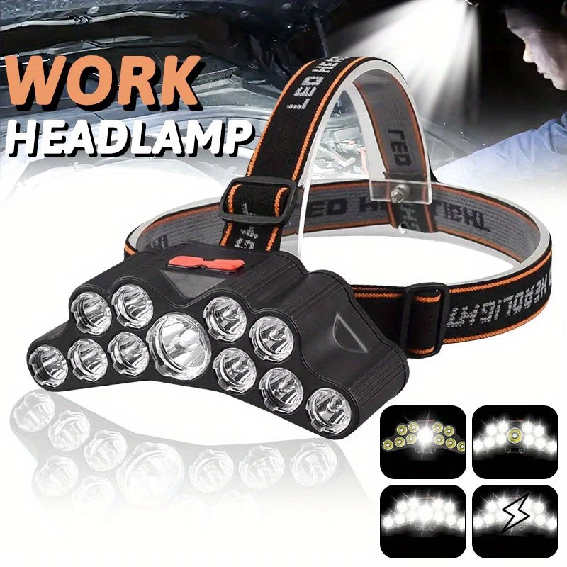 Led Headlight Bulbs - 11 LED كشافات ضوء قوي رئيس
