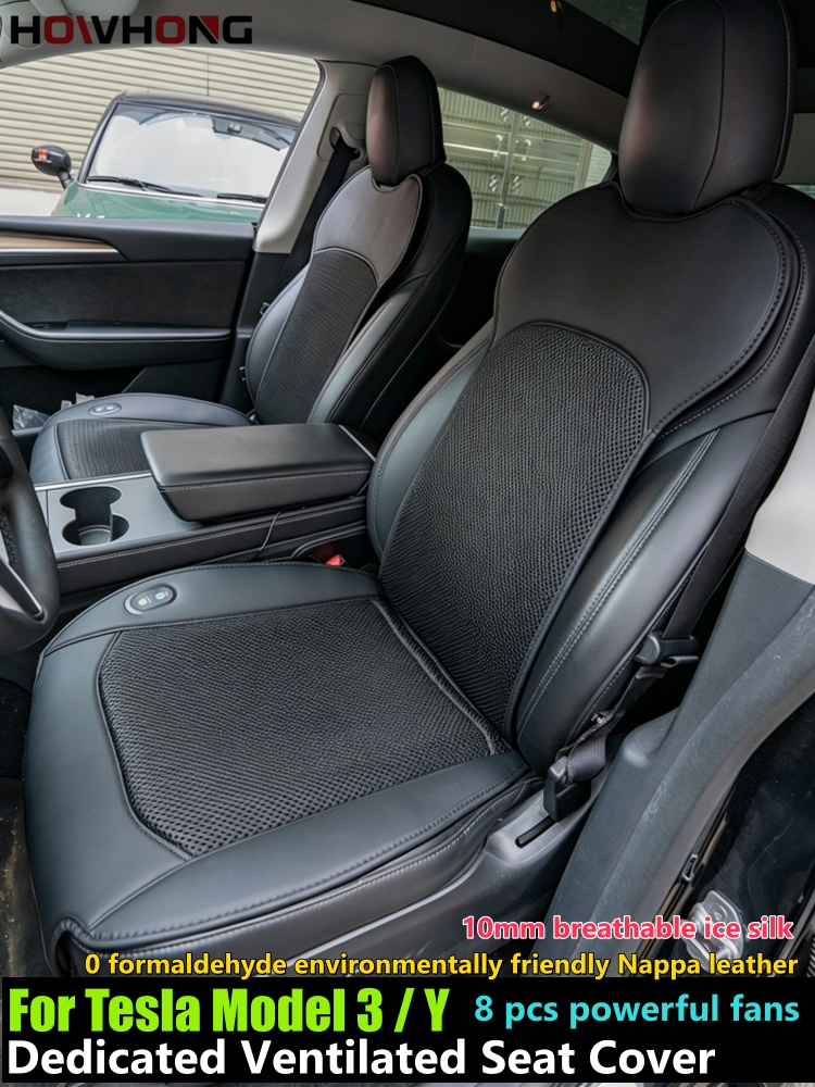 Car Accessories For Winter - غطاء مقاعد مهوى لسيارات تسلا موديل