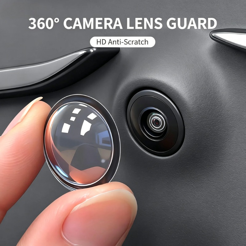 Rear Camera For Car - واقي كاميرا خلفية بانورامية 360 درجة،