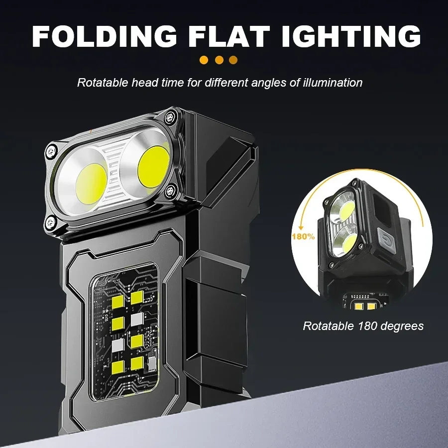 مصباح يدوي صغير محمول LED COB  - مراجعة Led Headlight Bulbs وسعره