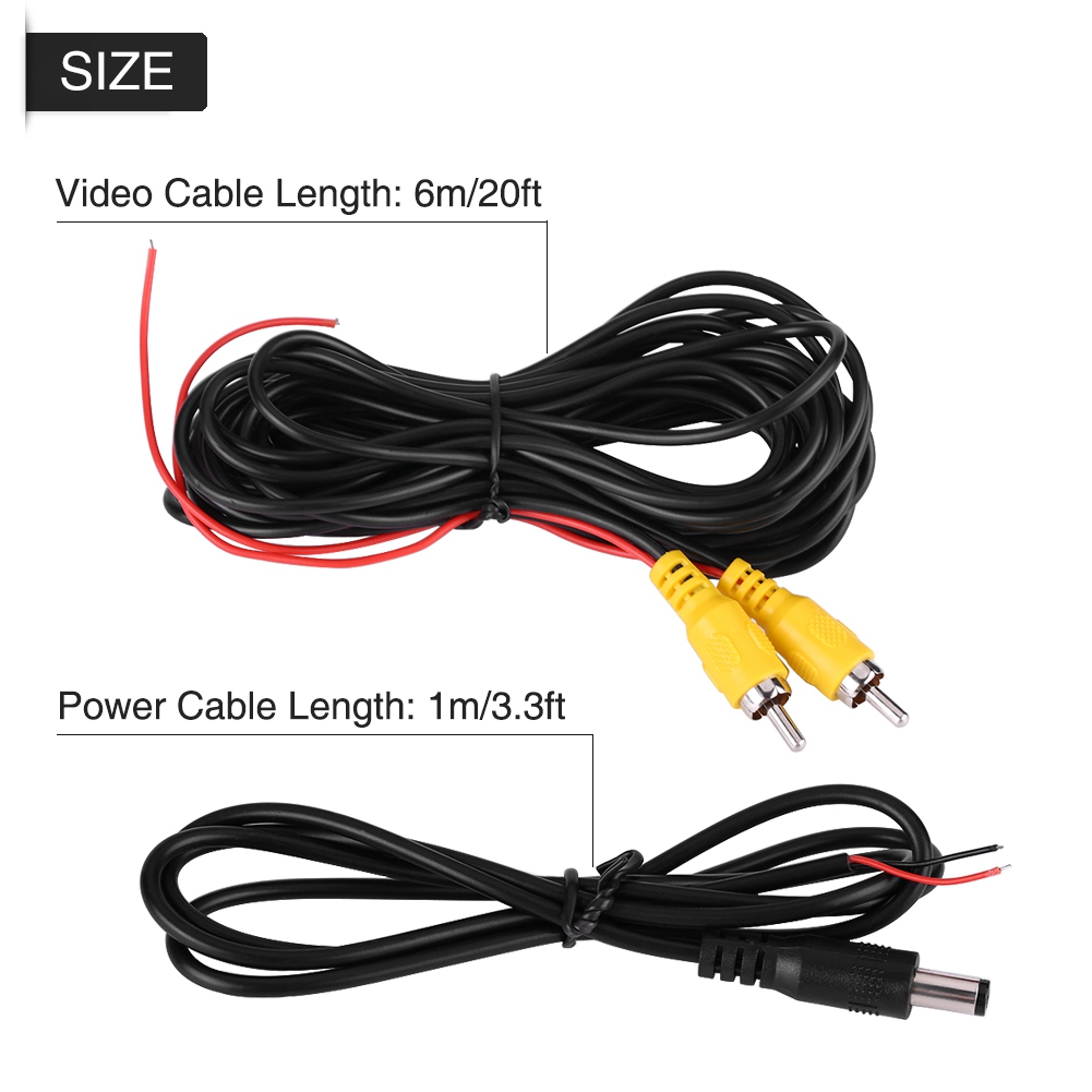 كاميرا الرؤية الخلفية لـ 170 ° - مراجعة Rear Camera For Car وسعره
