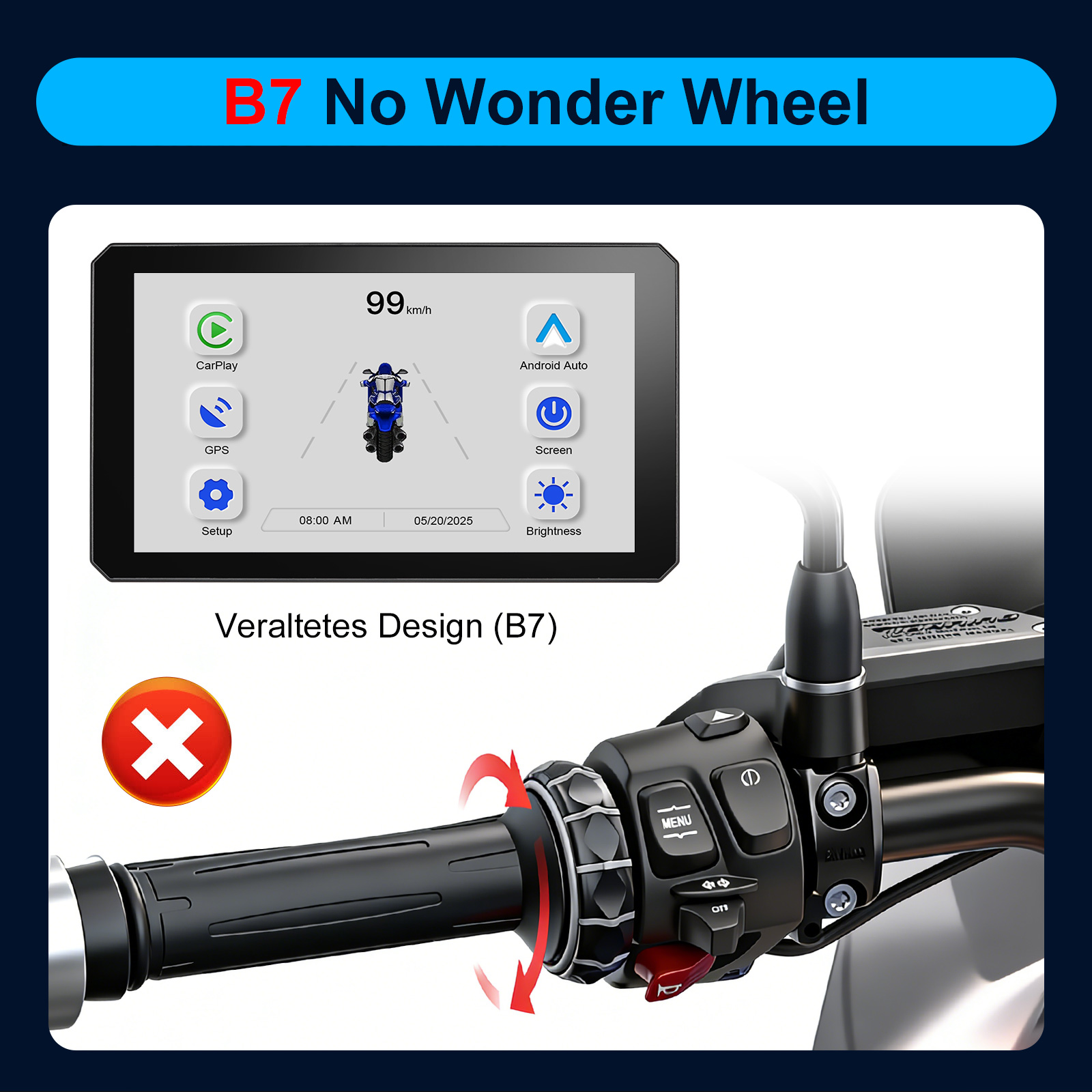 نظام ملاحة محمول للدراجات النا - مراجعة Wireless Car Charger وسعره