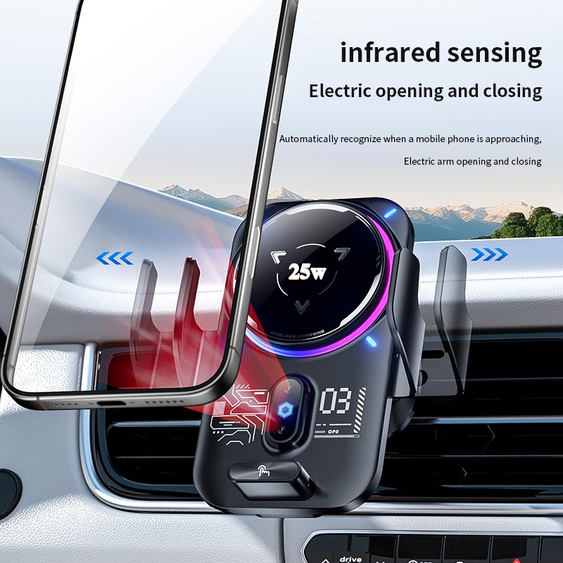جهاز جديد للسيارة: شاحن لاسلكي - مراجعة Wireless Car Charger وسعره