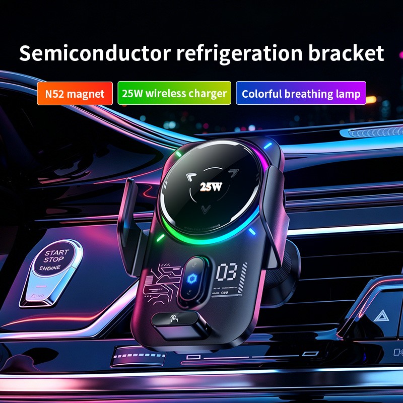 جهاز جديد للسيارة: شاحن لاسلكي - مراجعة Wireless Car Charger وسعره