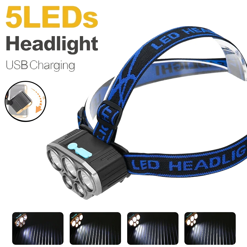 مصباح أمامي قابل لإعادة الشحن  - مراجعة Led Headlight Bulbs وسعره