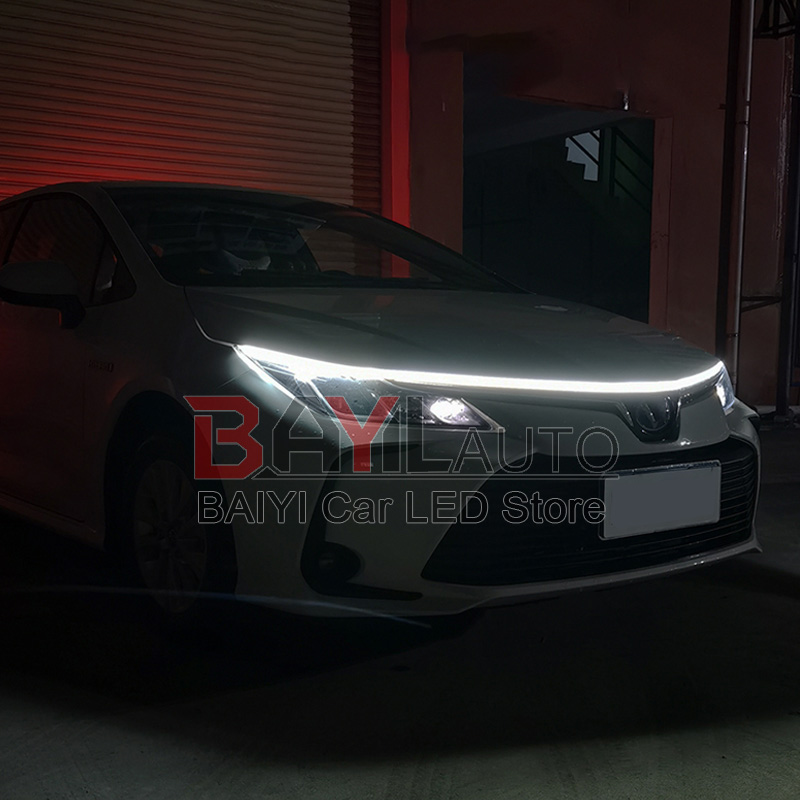 شريط إضاءة لغطاء السيارة باللو - مراجعة Led Headlight Bulbs وسعره