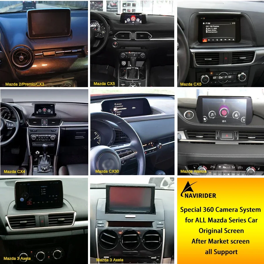 360 درجة عرض الطيور جهاز تسجيل - مراجعة Rear Camera For Car وسعره