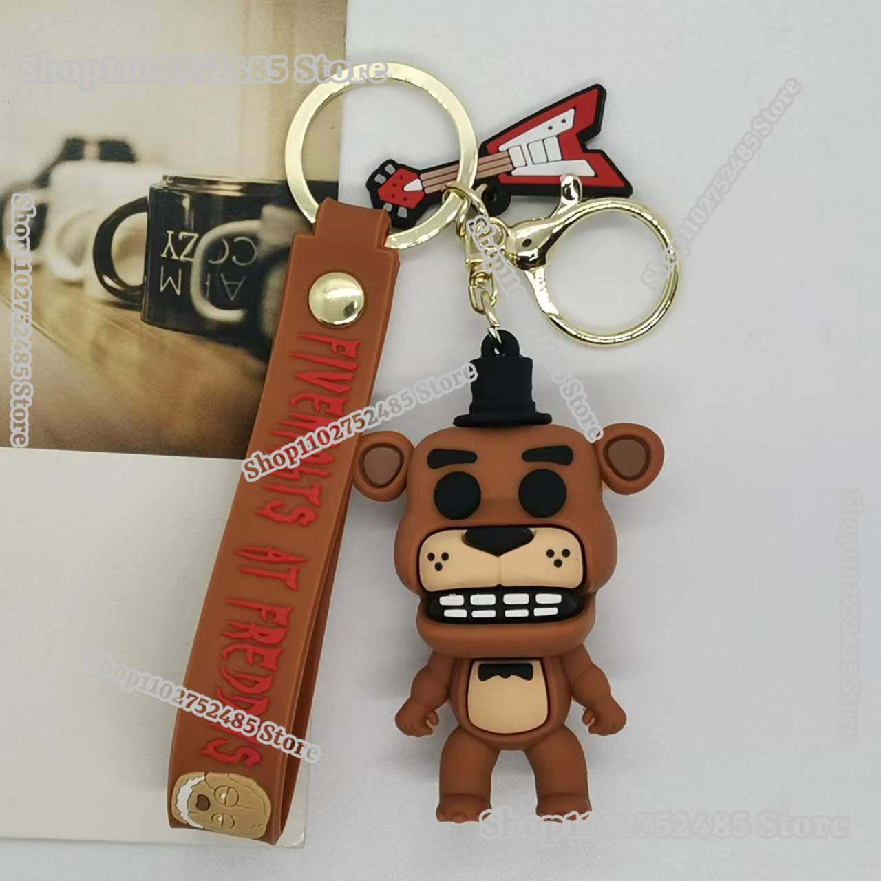 5 قطع من سلاسل المفاتيح الكرتو - مراجعة Car Accessories Etsy وسعره