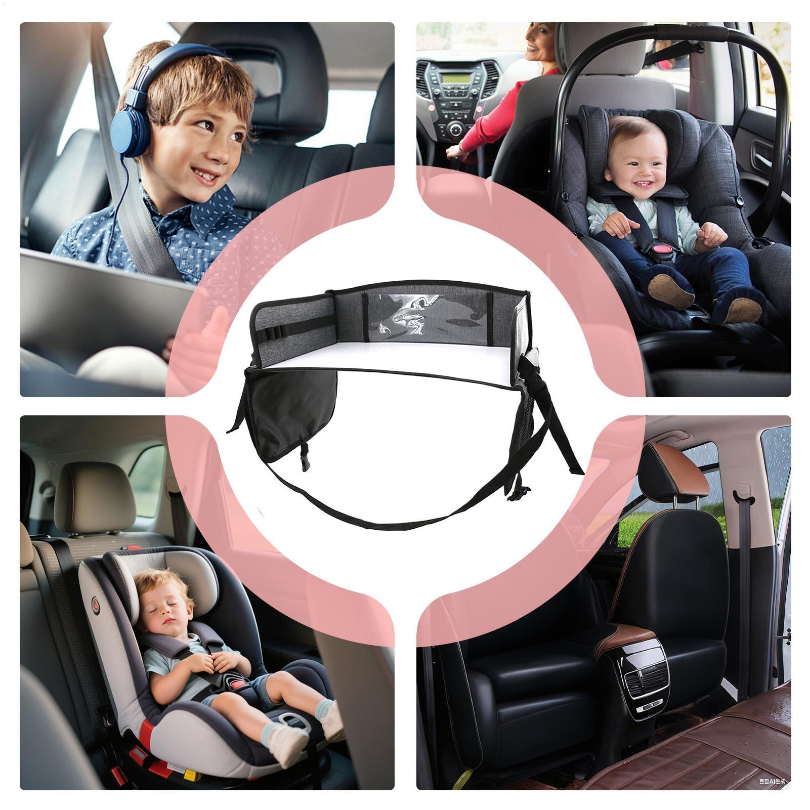 طاولة سيارة للأطفال مع جيب قاب - مراجعة Car Seat Organizer وسعره