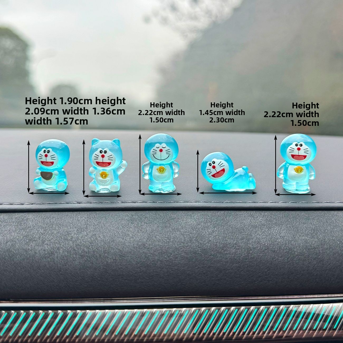تمثال دورايمون المضيء للزينة ا - مراجعة Car Accessories Etsy وسعره