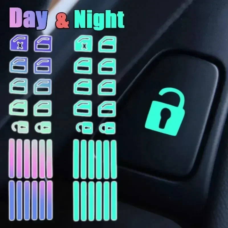 مجموعة واحدة من ملصقات أزرار ا - مراجعة Car Accessories Inside وسعره