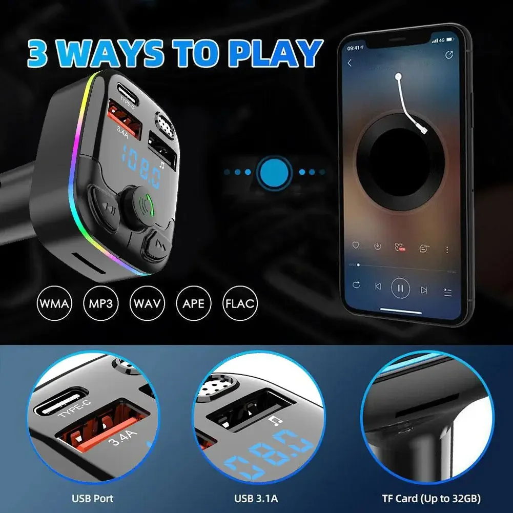 محول إرسال FM لاسلكي للسيارة م - مراجعة Wireless Car Charger وسعره