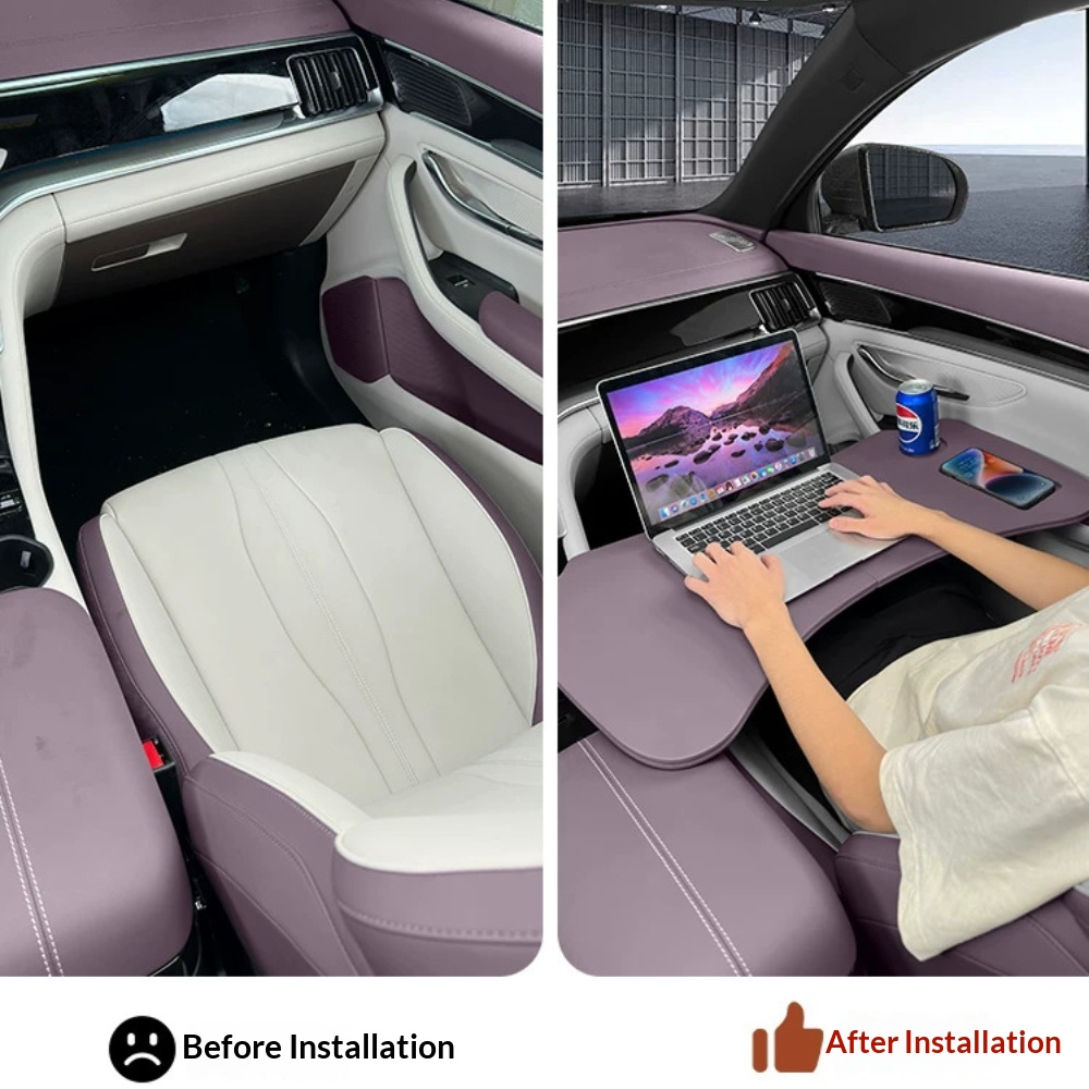 طاولة خلفية قابلة للطي للمقعد  - مراجعة Car Seat Organizer وسعره
