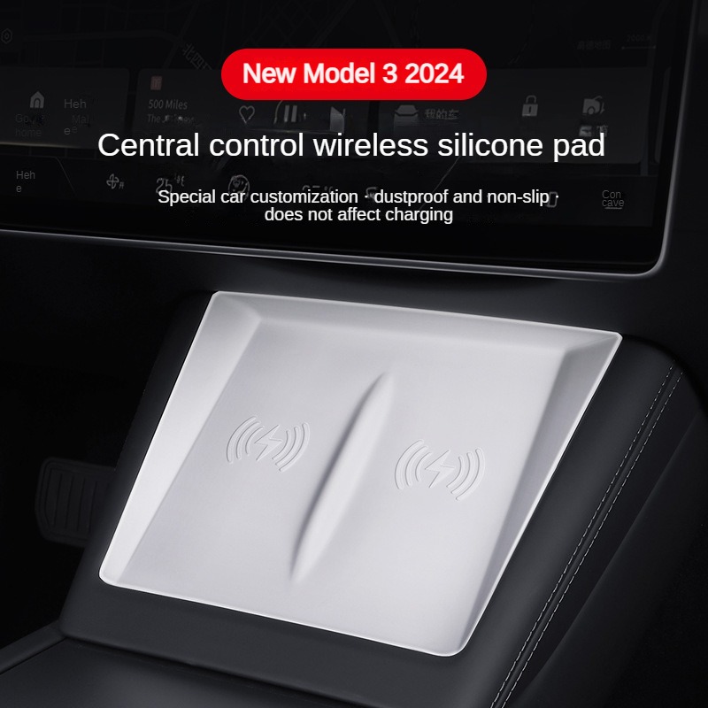 لوحة شحن لاسلكية من السيليكون  - مراجعة Wireless Car Charger وسعره