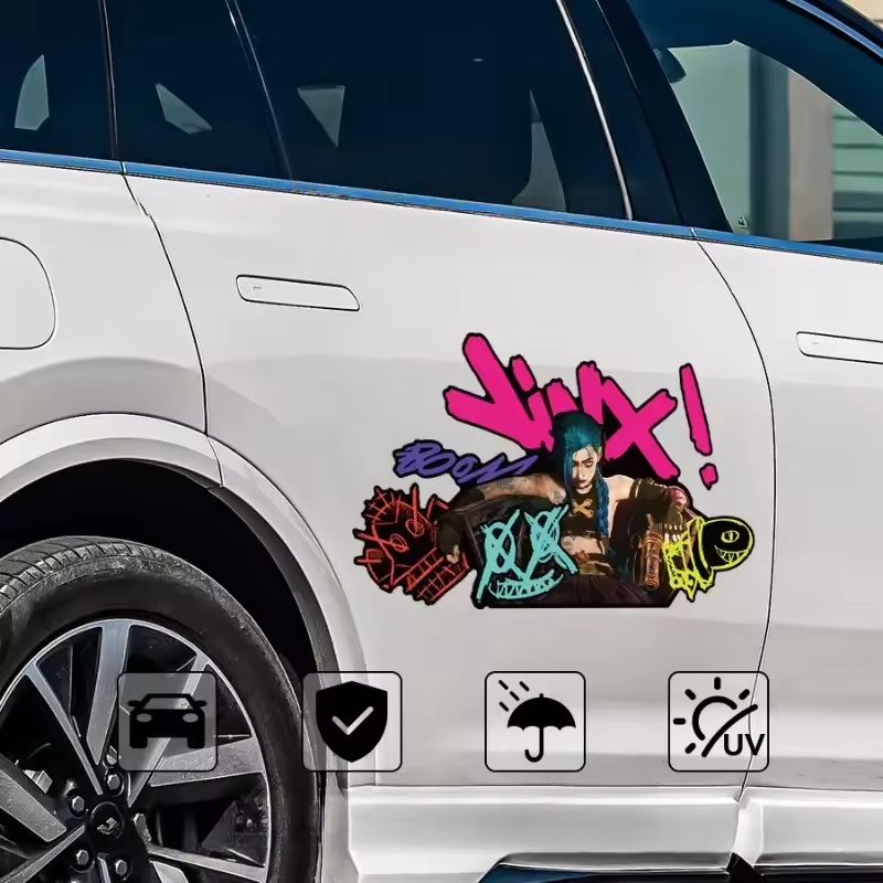 ملصق سيارة عاكس للضوء بتصميم ج - مراجعة Car Accessories Website وسعره