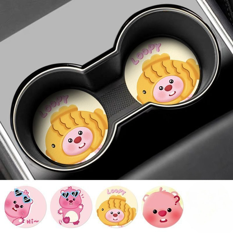 حامل أكواب سيارة كرتوني إبداعي - مراجعة Car Accessories Inside وسعره