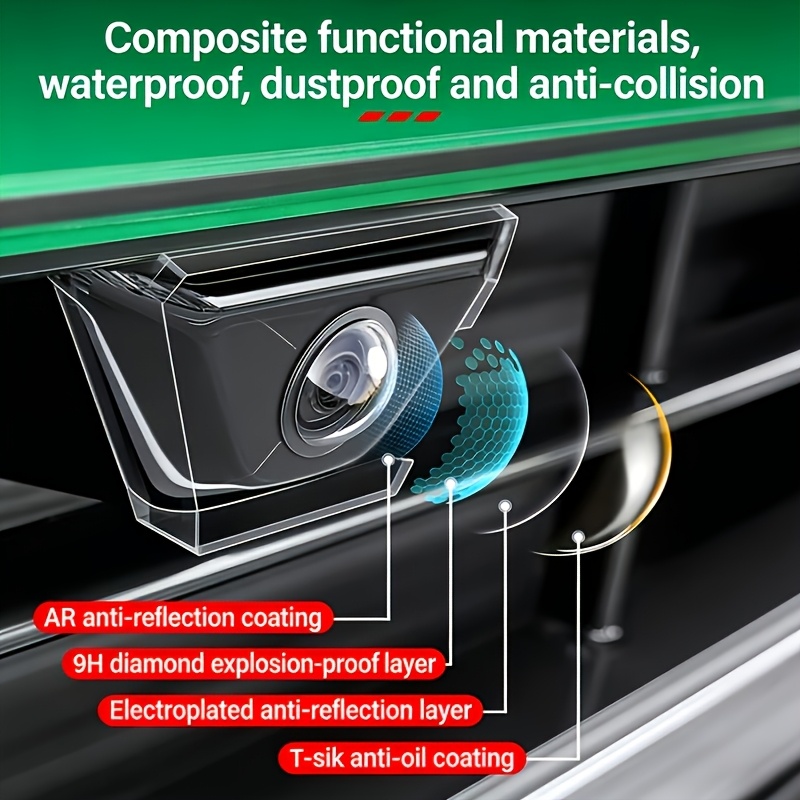 قطعتان من واقي عدسة كاميرا الر - مراجعة Rear Camera For Car وسعره