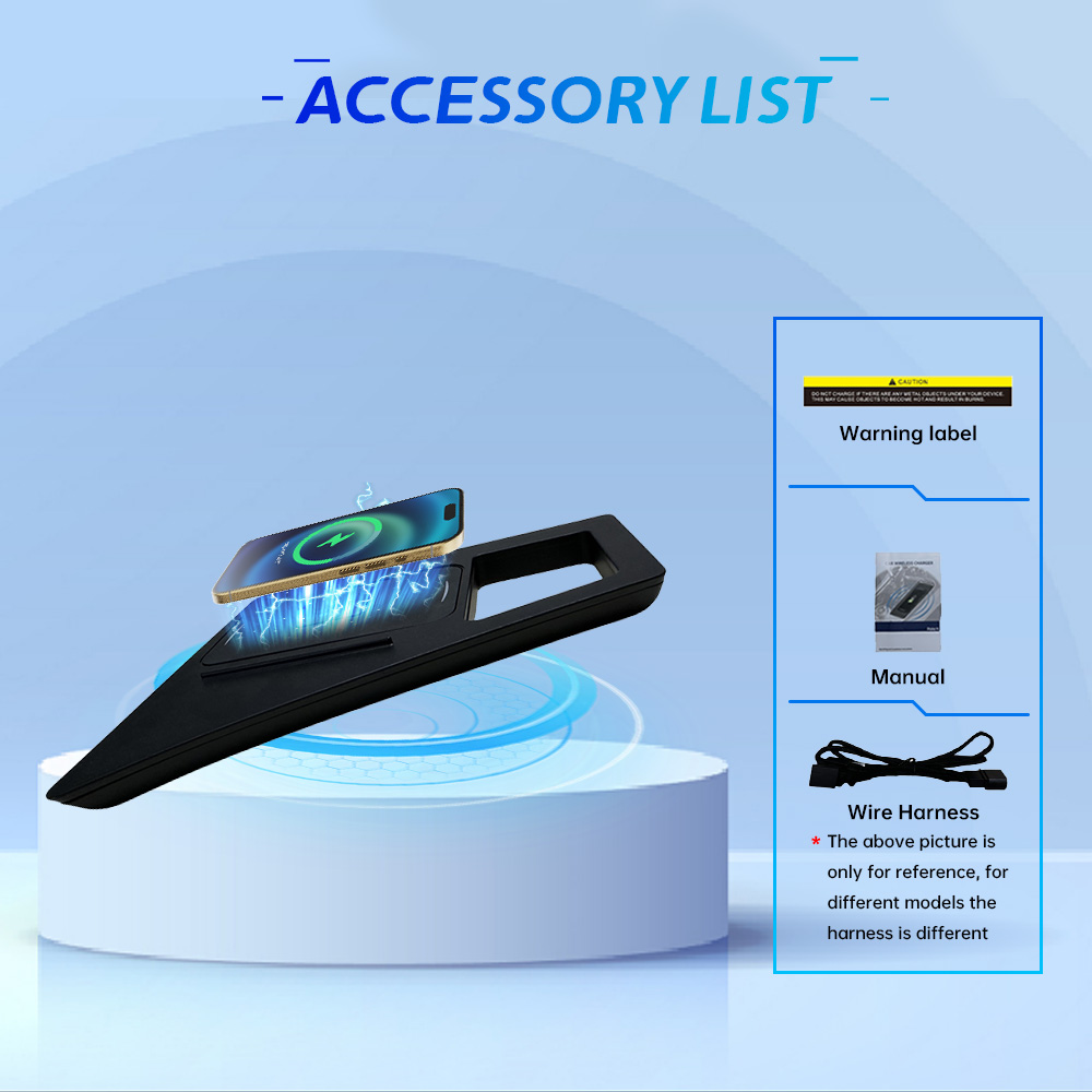 شاحن لاسلكي للسيارة بقوة 15 وا - مراجعة Wireless Car Charger وسعره
