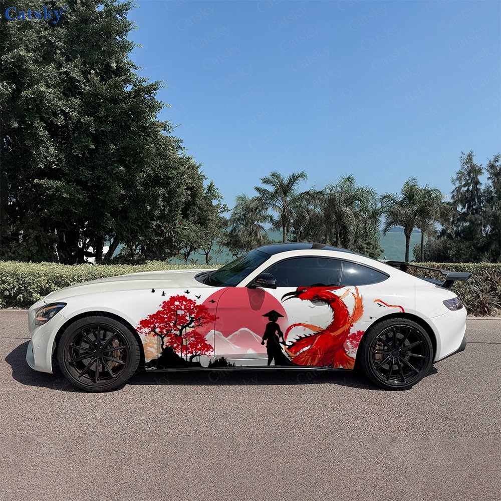 ملصقات جانبية للسيارة بتصميم ق - مراجعة Car Accessories Phoenix وسعره