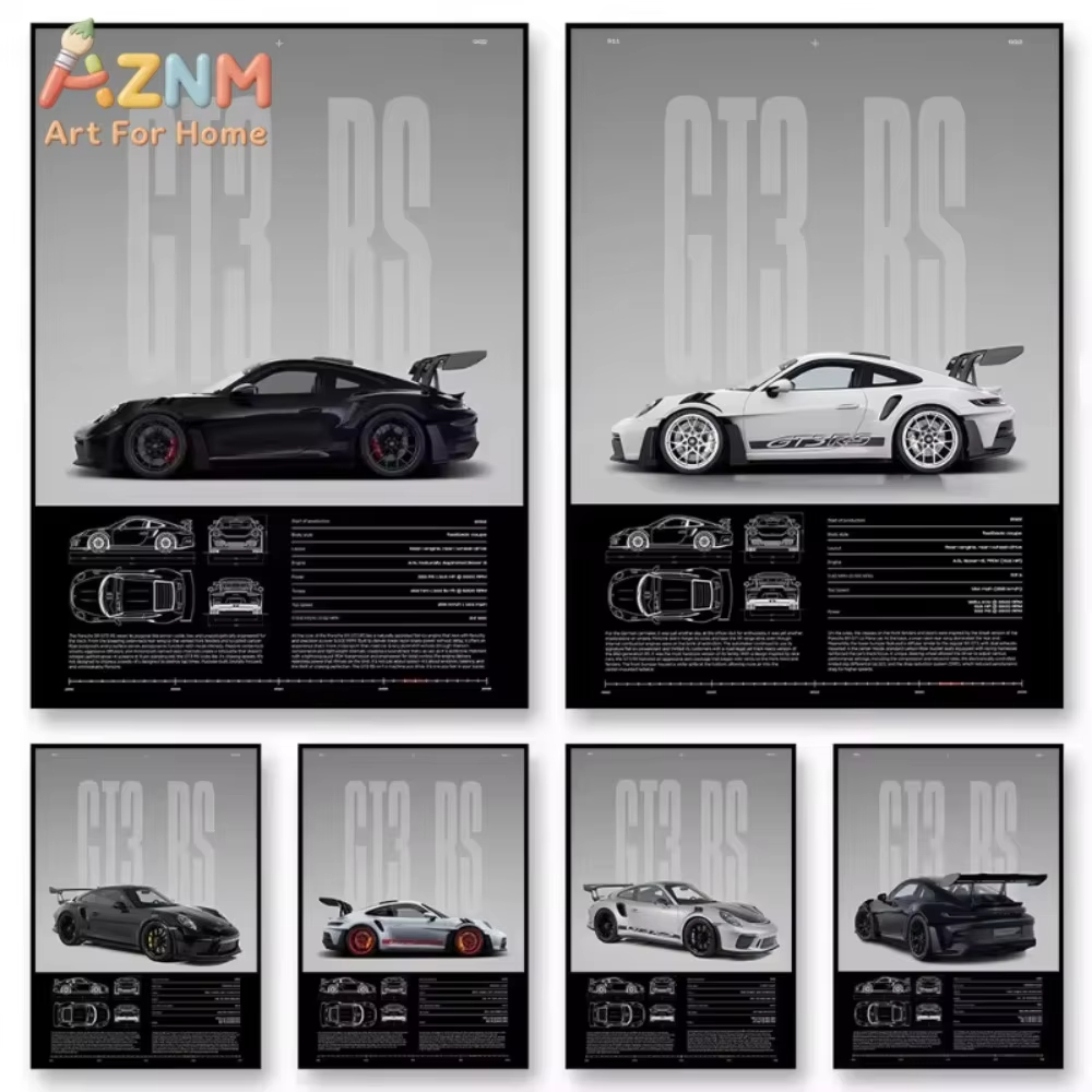 لوحة قماشية فنية بتصميم سيارة  - مراجعة Car Accessories Inside وسعره