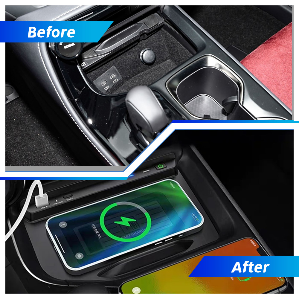 شاحن لاسلكي من MOCENDO لسيارات - مراجعة Wireless Car Charger وسعره