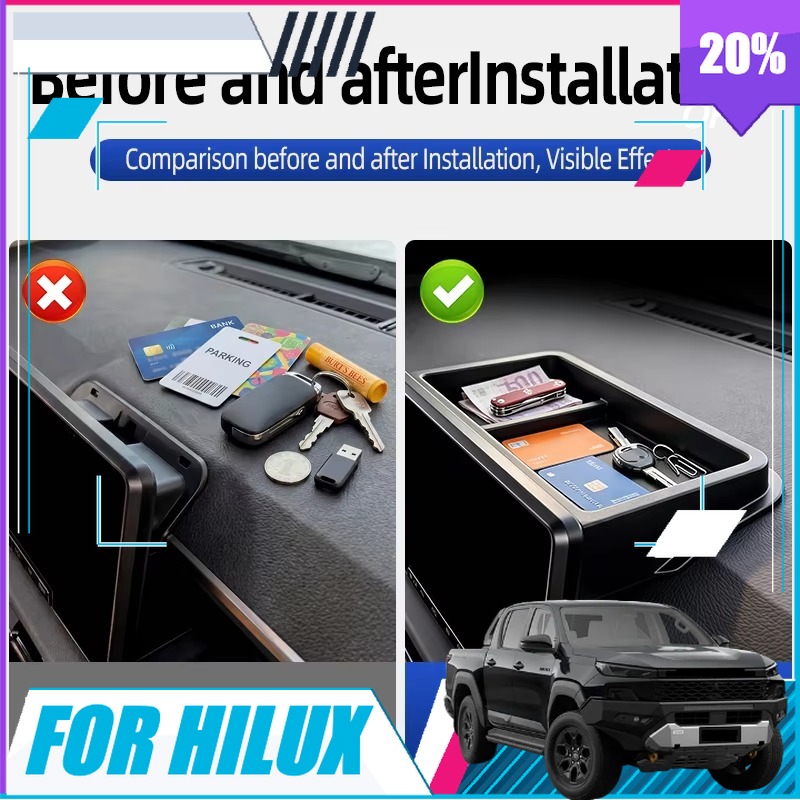 BOMP لسيارة تويوتا هايلكس SR S - مراجعة Car Seat Organizer وسعره