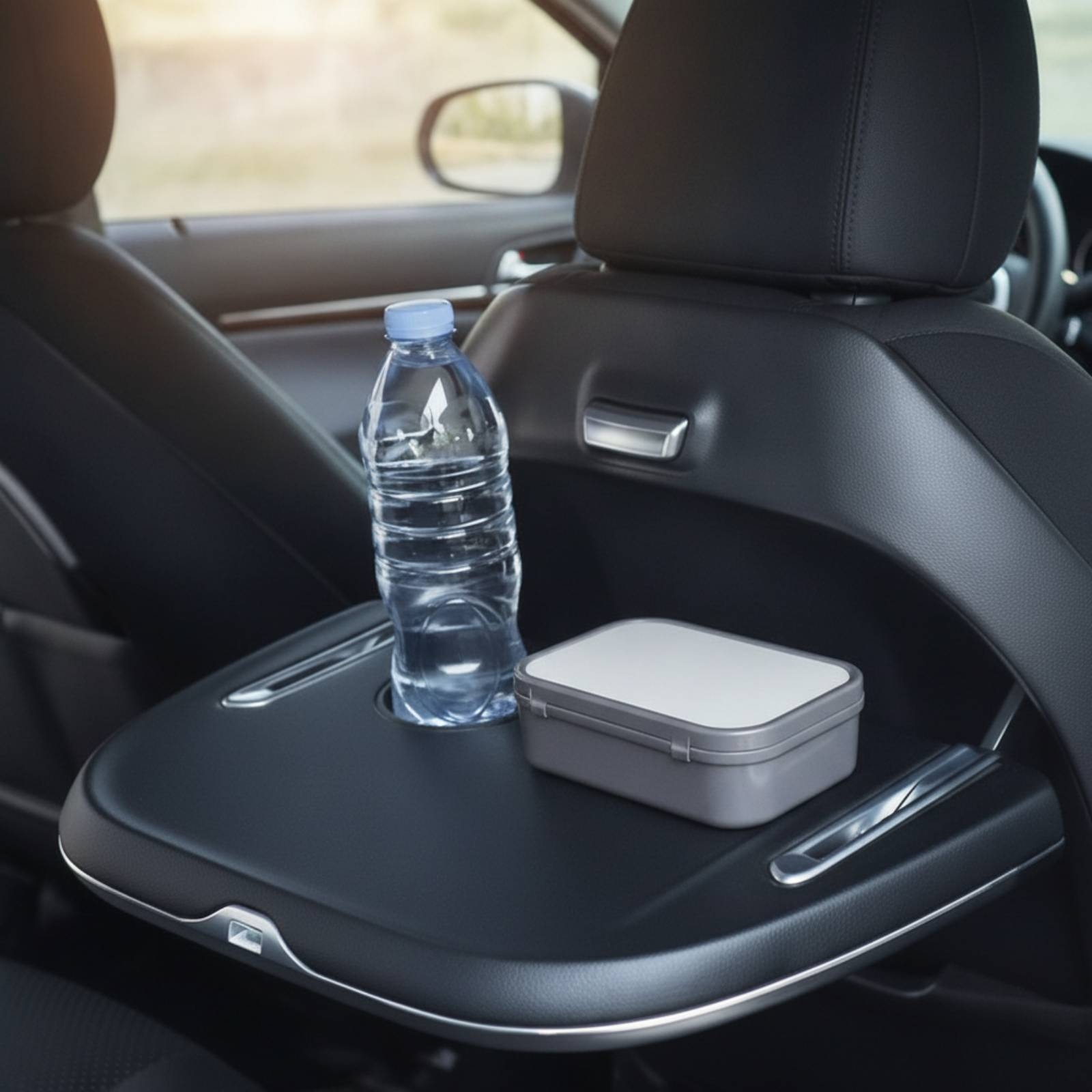 طاولة قابلة للطي للمقعد الخلفي - مراجعة Car Seat Organizer وسعره