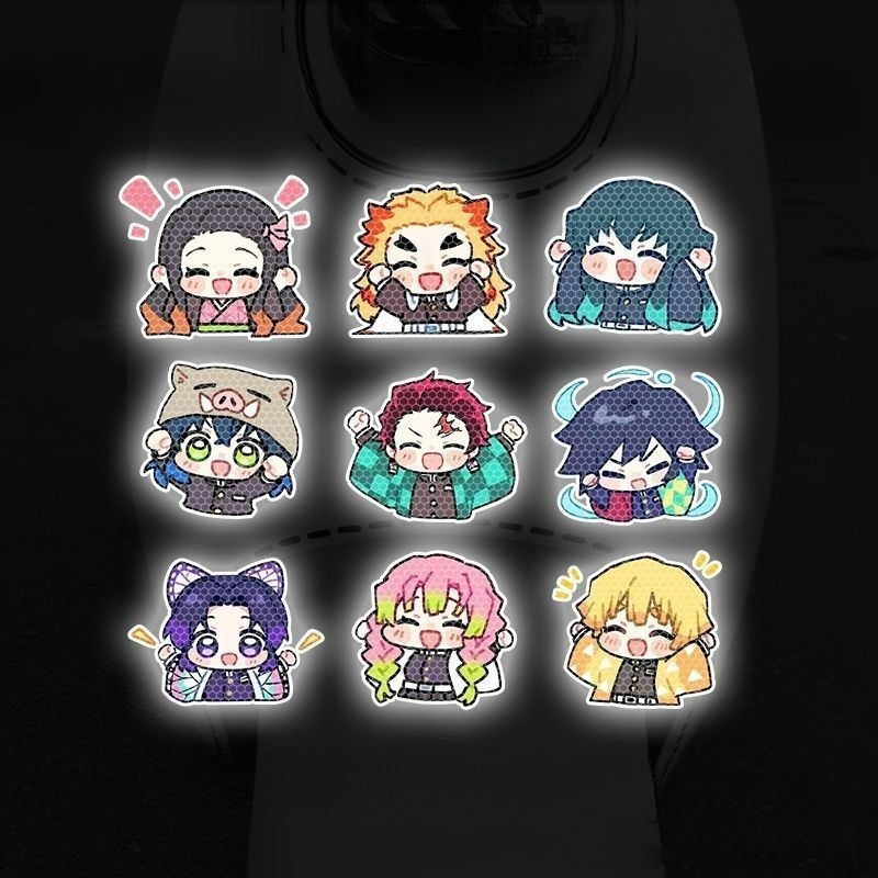 ملصق عاكس للسيارة بتصميم شخصية - مراجعة Car Accessories Japanese وسعره