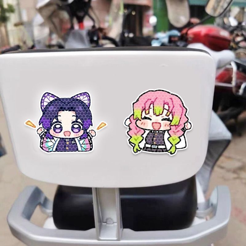 ملصق عاكس للسيارة بتصميم شخصية - مراجعة Car Accessories Japanese وسعره