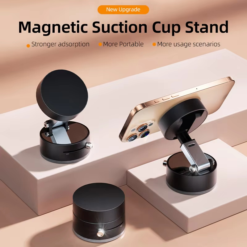 حامل هاتف مغناطيسي بكأس شفط مت - مراجعة Wireless Car Charger وسعره