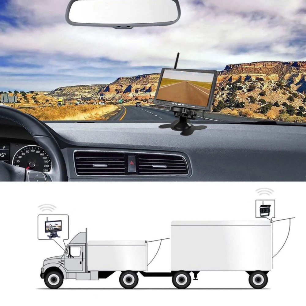 كاميرا لاسلكية للرؤية الخلفية  - مراجعة Rear Camera For Car وسعره