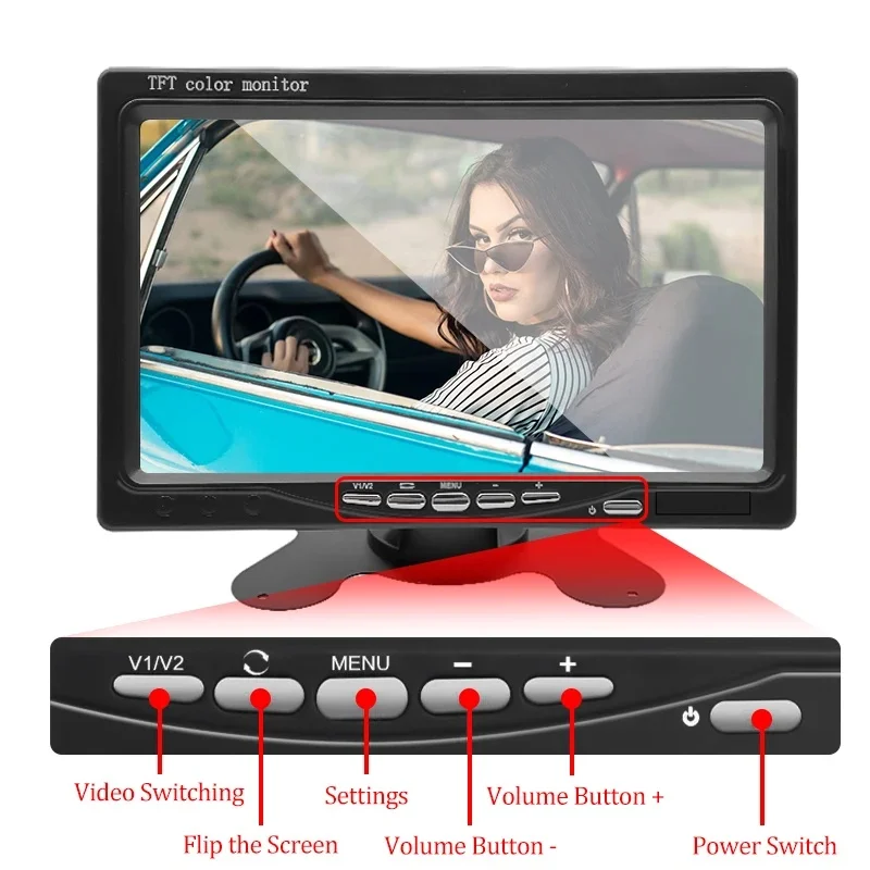 كاميرا لاسلكية للرؤية الخلفية  - مراجعة Rear Camera For Car وسعره